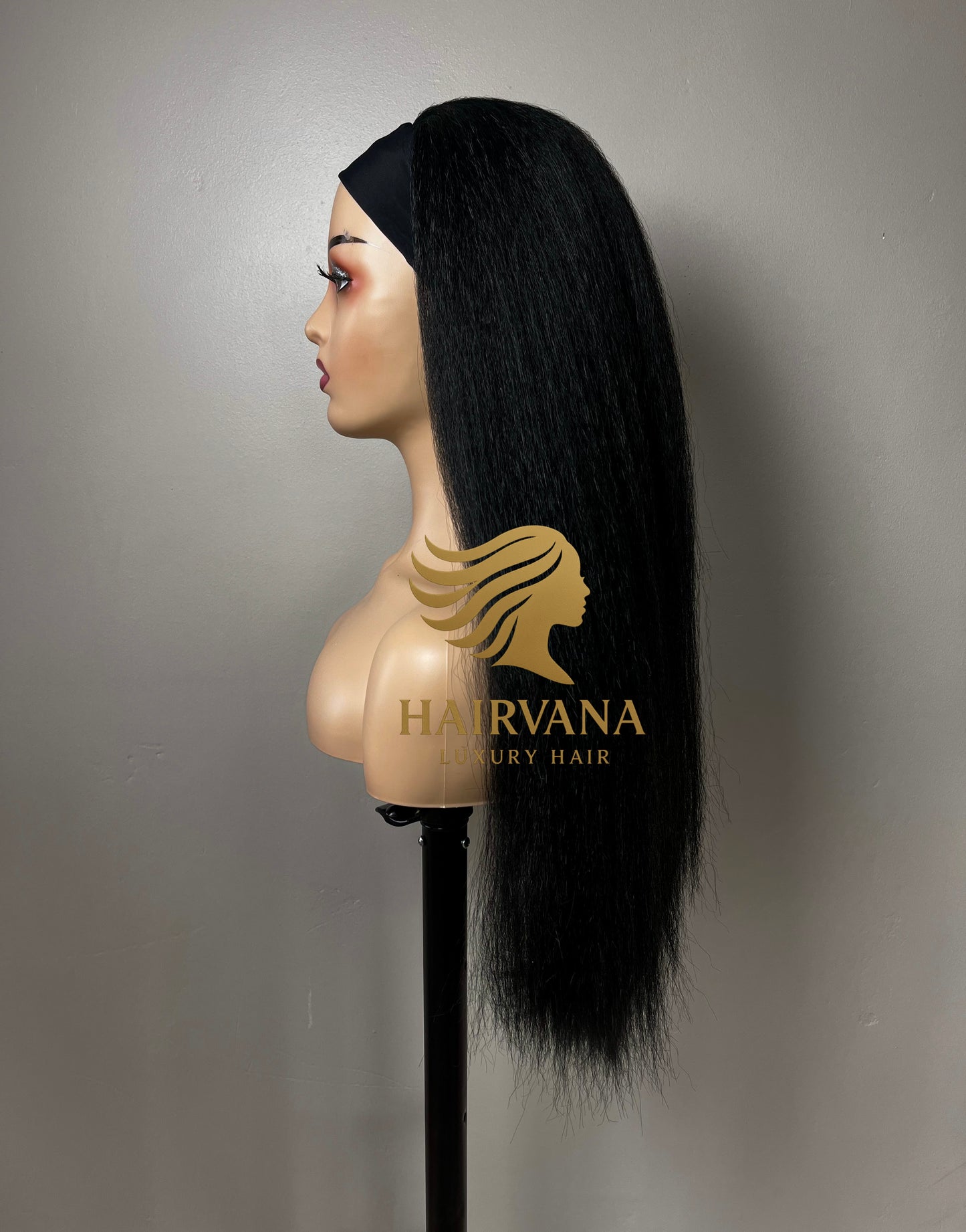 Kinky Straight Headband (1B)