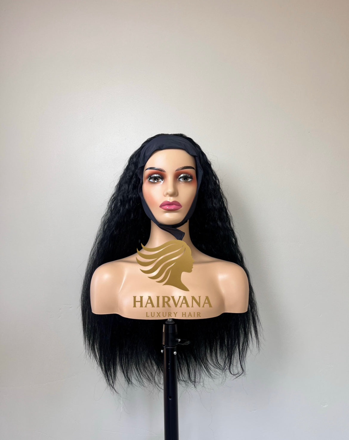 Kinky Curly Headband (1B)