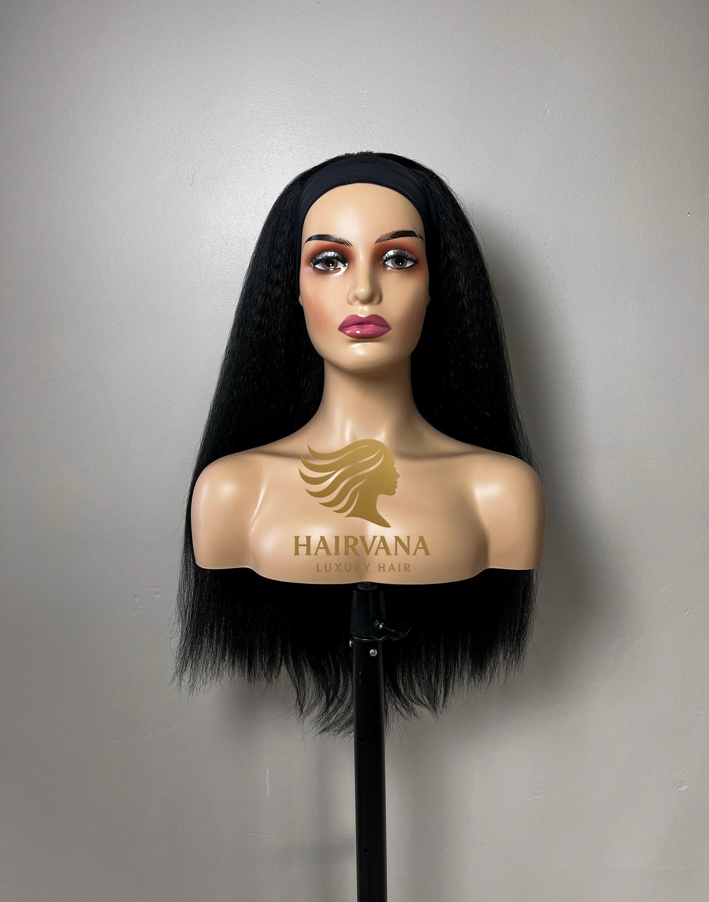 Kinky Straight Headband (1B)