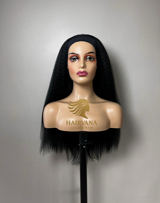 Kinky Straight Headband (1B)