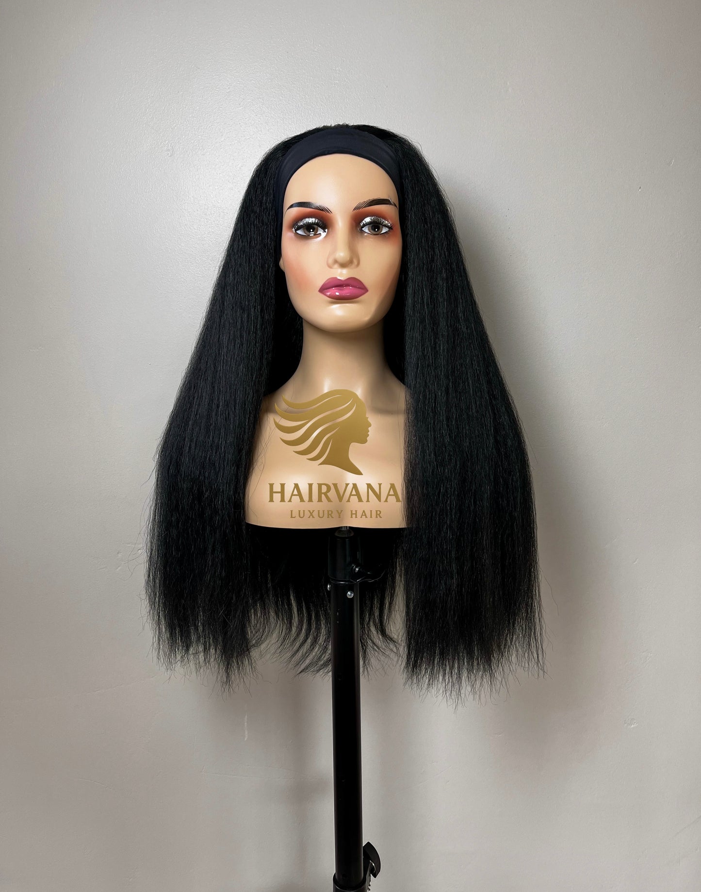 Kinky Straight Headband (1B)