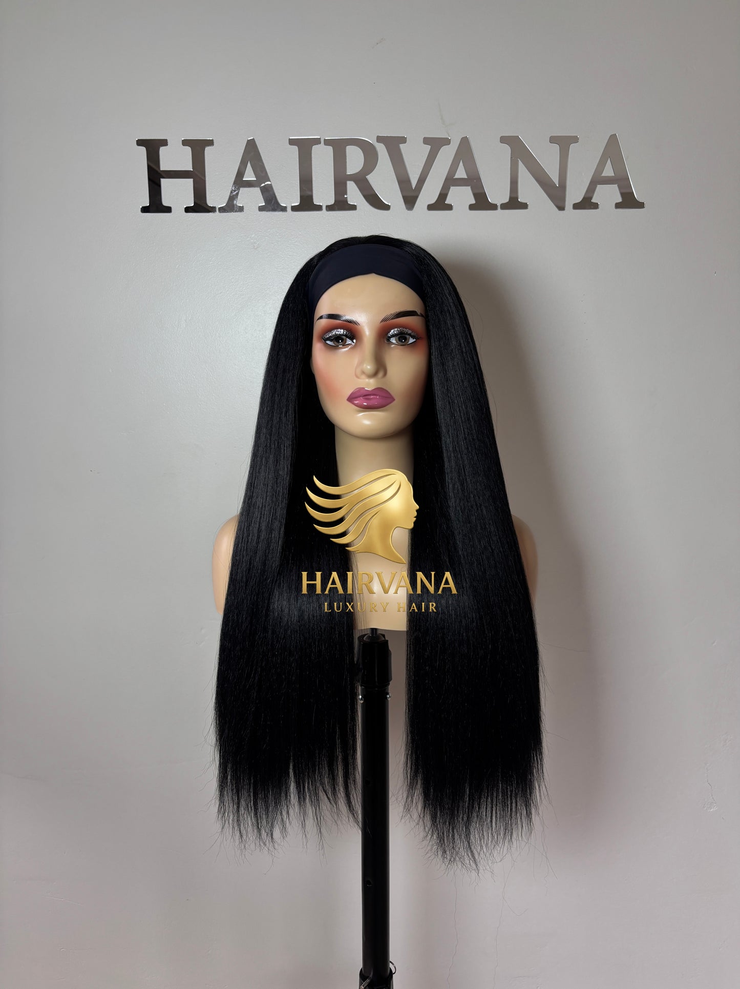 Yaki Straight Headband Wig (1B)