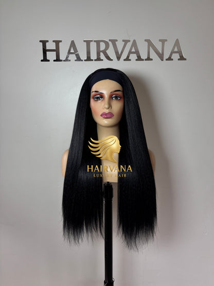 Yaki Straight Headband Wig (1B)