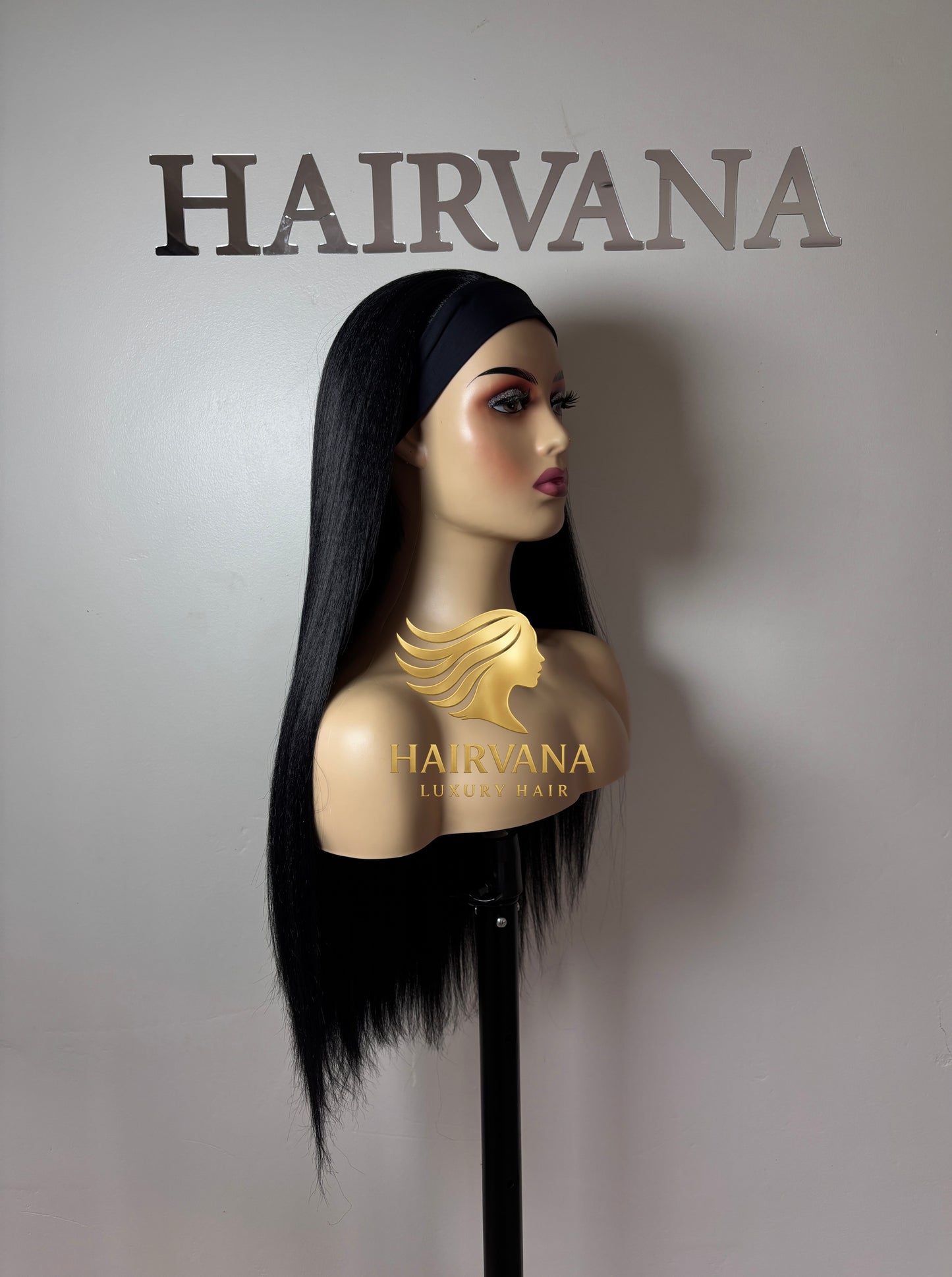 Yaki Straight Headband Wig (1B)