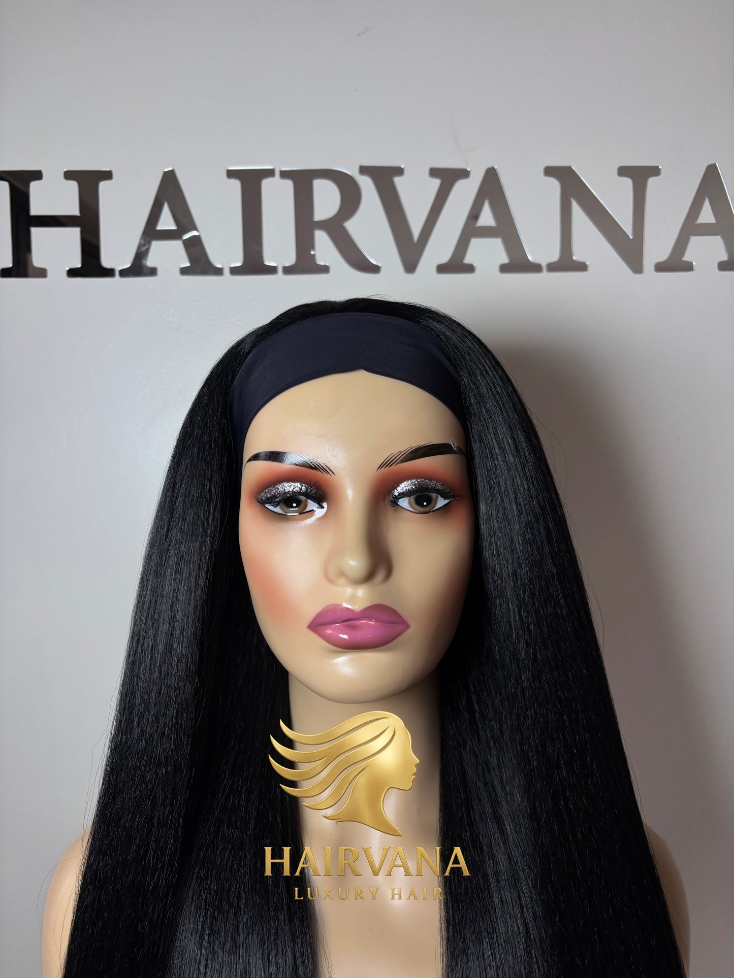 Yaki Straight Headband Wig (1B)