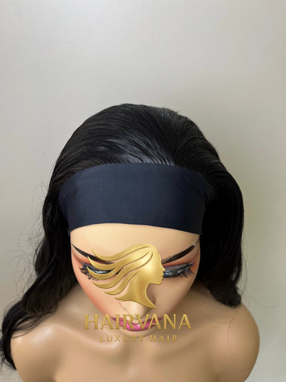 Olive Headband Wig